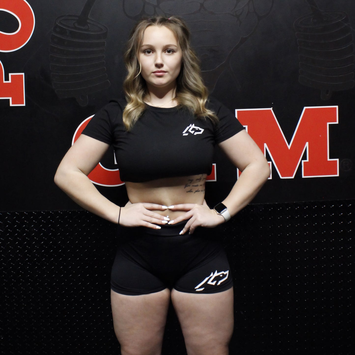 Fitted crop top