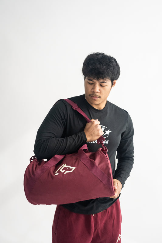 MAROON DUFFLE