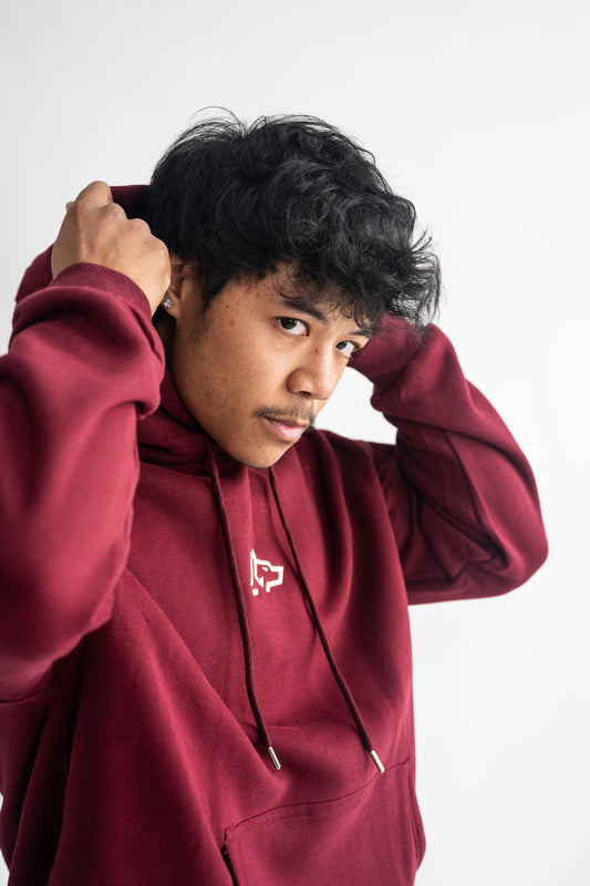 MAROON COMFORT HOODIE