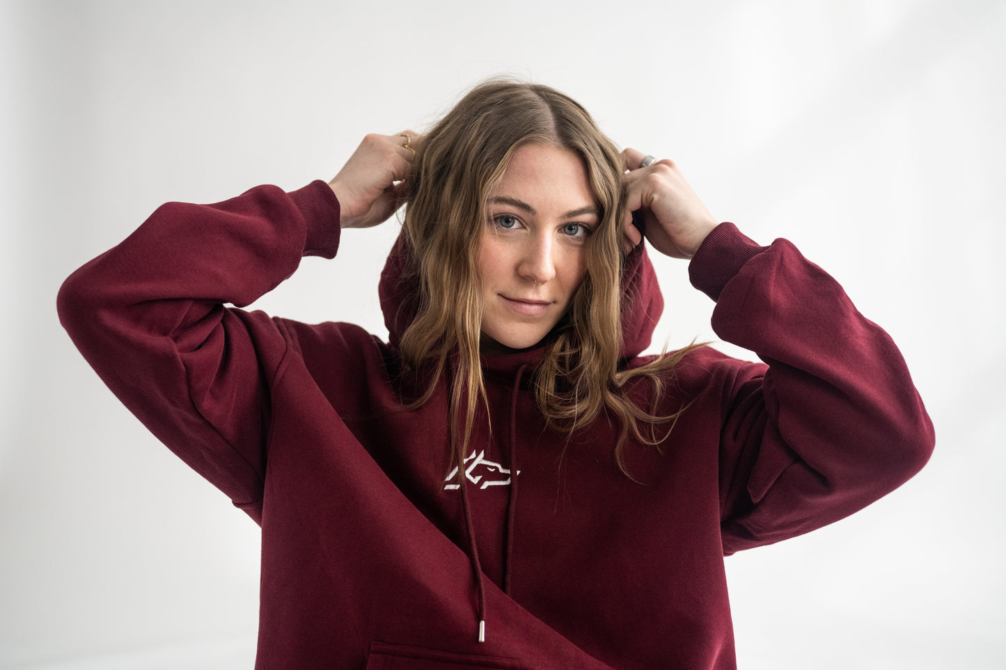 MAROON COMFORT HOODIE